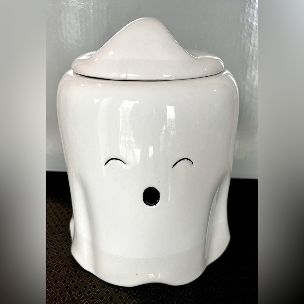 GHOST CANISTER by 10 Strawberry Street Whimsical Cupboard